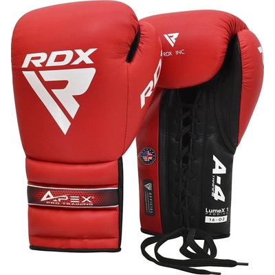 RDX APEX Lace up Training Sparring Boxing Gloves