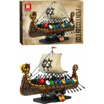 Sparkys Stavebnica Vikingskej vojnovej lode 2547 dielikov