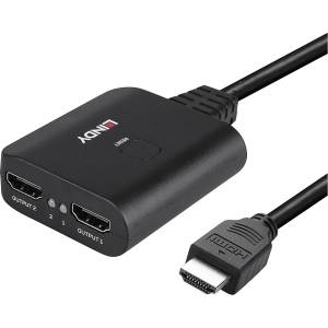 Lindy Сплитер HDMI 4K@60Hz, 1 вход/2 изхода, Lindy 38356 (38356)