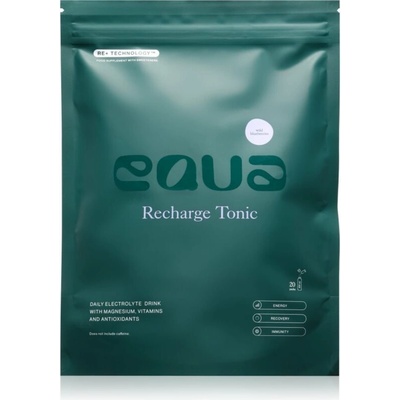 Equa Recharge Tonic rehydratační iontový nápoj k zajištění elektrolytické rovnováhy příchuť Wild Blueberries 20 x 4,5 g