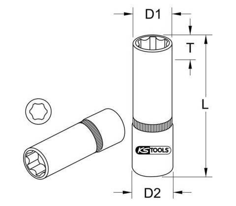 Bit KS TOOLS 911.5141