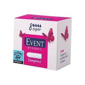 EVENT дамски тампони Super 8БР (56903-33)