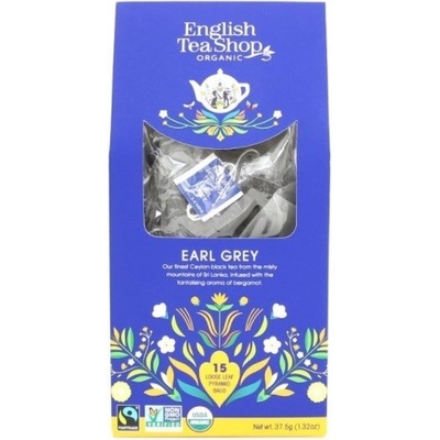 English Tea Shop Černý čaj Earl Grey 15 pyramidek sypaného čaje