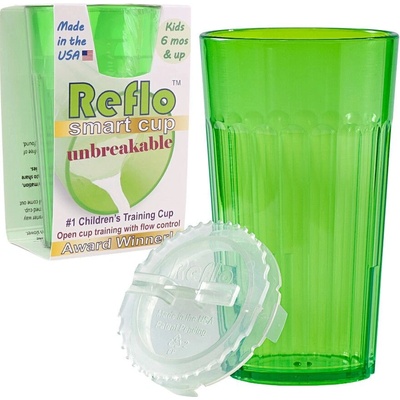 REFLO Tréningový hrnček zelený nerozbitný 170 ml