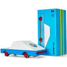 Candylab Toys drevené autíčko Candycar Blue Racer 8