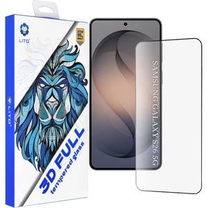 LITO Протектор за Samsung Galaxy S26 - 3D Full Cover - Lito - Черен