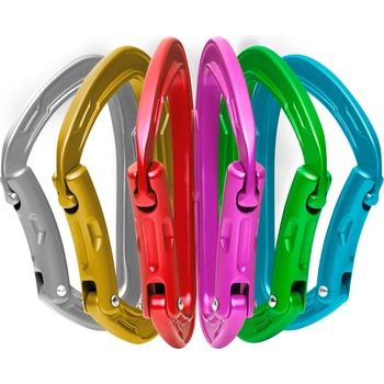 Edelrid Карабинер с щифт Edelrid Mission Sixpack II Snapgate carabiner - Assorted Colours - размер One Size (321-0266-0111)