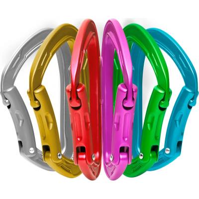Edelrid Карабинер с щифт Edelrid Mission Sixpack II Snapgate carabiner - Assorted Colours - размер One Size (321-0266-0111)