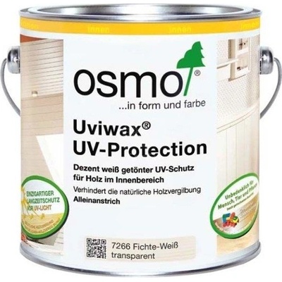 Osmo 7266 Uviwax UV ochrana 0,75 l Bielý smrek