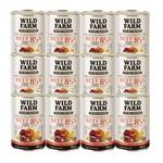 WILD FARM PURE MONO Говеждо с тиква и киноа 12x400 г - монопротеинова храна за кучета