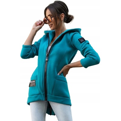 Parka Mikina s kapucňou modrá