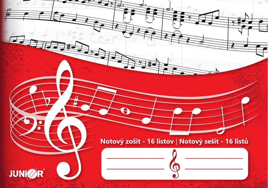 JUNIOR Zošit notový