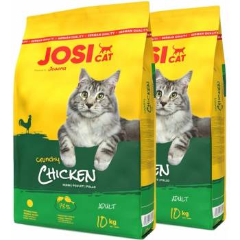 JosiCat Crunchy Poultry 2 x 10 kg