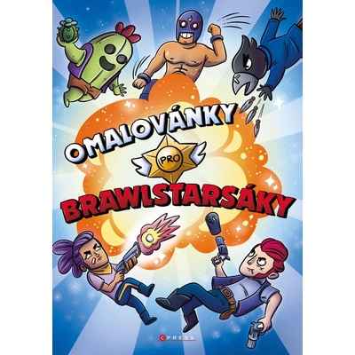 Omalovánky pro Brawlstarsáky Navrátilová Filip Pavla – Zboží Mobilmania