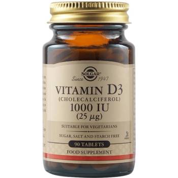 Image 1 of Solgar Vitamin D3 1000 IU [90 Таблетки]