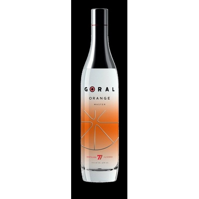 Goral Master Orange 40% 0,7 l (čistá fľaša)