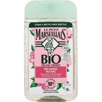 Le Petit Marseillais Bio Organic Certified Wild Rose Refreshing Shower Gel sprchový gél 250 ml