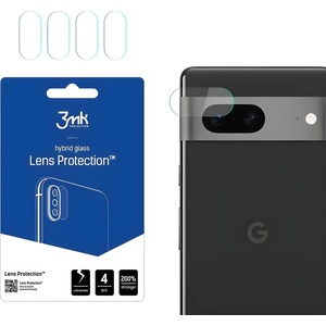 3mk Protection 4x Стъкло за камера 3mk за Google Pixel 7 - Прозрачен KP24646