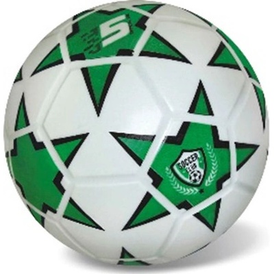 Míč fotbal zelený 23 cm 360 gr