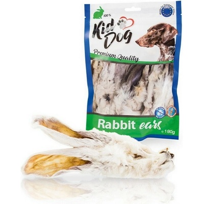 Kid Dog Králičie ucho so srsťou 180 g