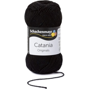 Schachenmayr Catania 00110 Black Плетива прежда (9801210-00110-SCHACHENMAYR)
