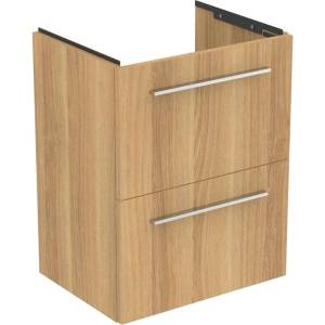 Ideal Standard i. Life S - Шкаф под мивка, 50х38х63 см, 2 чекмеджета, дъб T5291NX (T5291NX)