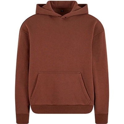 Build Your Brand pánska mikina BY284 Chocoloate Brown