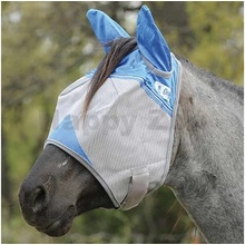 CASHEL Crusader Maska Fly Mask with Ears Blue