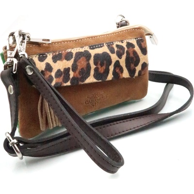 Caramelo dámska kožená crossbody kabelka 51199 Cuero