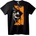 NOONEBRAND Тениска Градско Изкуство Криминален Поглед - 2XL, Black