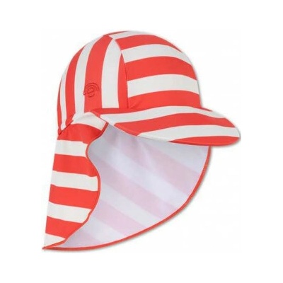 Swim Essentials Plavkový klobúk s ochranou krku s UPF + Coastal Stripe