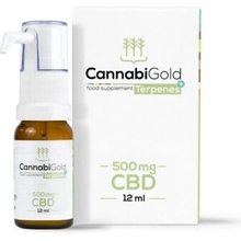 CannabiGold zlatý olej 5% CBD 500 mg 10 g