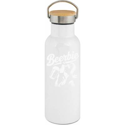 123TRIKO termoska Beerbie, bílý potisk 500 ml