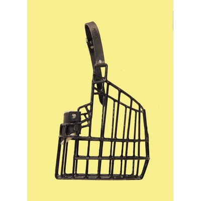 Akvamex Náhubek kovový Doga, Vlkodav pes, gumoplast 130 x 185 x 140 mm