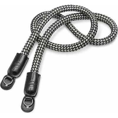 LEICA Carrying Strap round braided black & white 14719