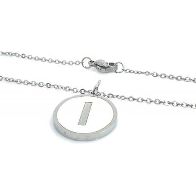 Jan Kos jewellery Řetízek s přívěskem z oceli 12118187