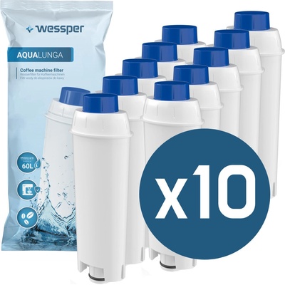 Wessper 10x filter pre náhradný filter DeLonghi DLS C002 SER 3017