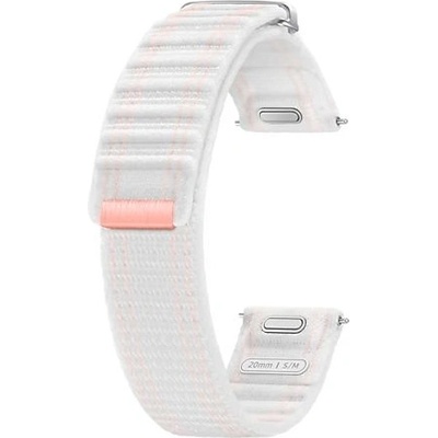 Samsung Каишка за часовник Samsung Galaxy Watch7 Fabric Band (S/M) Pink White (ET-SVL30SWEGEU)