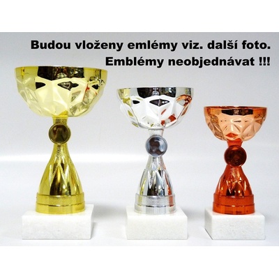 VIZINGR Čtyřkolky poháry 515-L110 515-L110/21 cm zlato