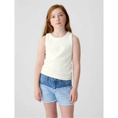 GAP Детски ребрест потник GAP GAP | Byal | Момичешки | 104/110