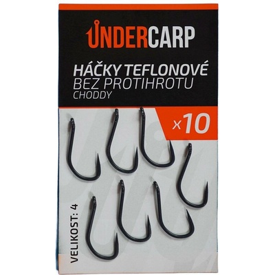 UnderCarp Teflonové CHODDY Veľ. 4 10ks