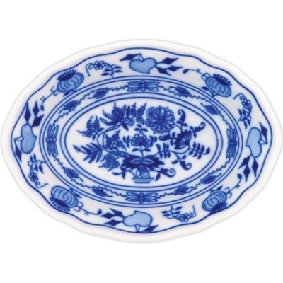 Český porcelán Dubí Cibulák miska raviere oválná 10371 15 cm