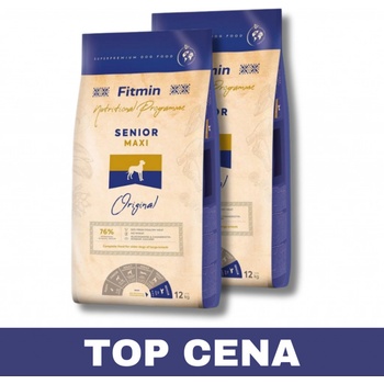 Fitmin dog maxi senior 2 x 12 kg