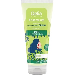 Delia Cosmetics Fruit Me Up! Крем за лице и тяло, лайм, 200 ml