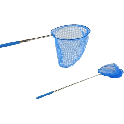Mamido Sieť na motýle a hmyz rozkladacia teleskopická 85 cm modrá