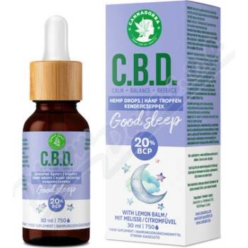 Zelená Země CBD Konopné kvapky s BCP Good sleep 30 ml