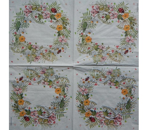 PPD servítky Věneček 33x33cm