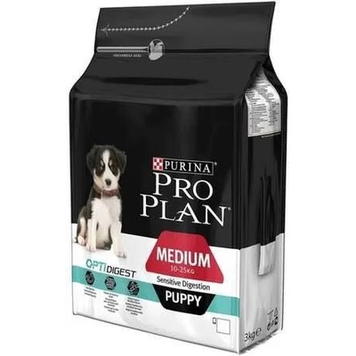 PRO PLAN OPTIDIGEST Medium Puppy Sensitive Digestion 3 kg