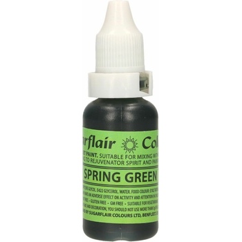 Cakesupplies Tekutá farba Spring Green Jarná zelená 14 ml