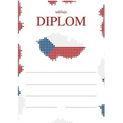 Diplom A5 Česko BD044